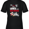 This Girl Love Her Detroit Red Wings And Mickey Disney Youth T-Shirt –