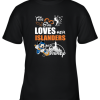 This Girl Love Her New York Islanders And Mickey Disney Youth T-Shirt –