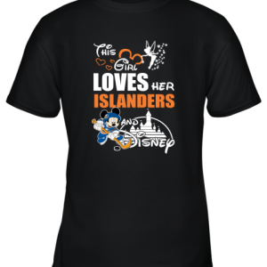This Girl Love Her New York Islanders And Mickey Disney Youth T-Shirt –