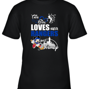 This Girl Love Her New York Rangers And Mickey Disney Youth T-Shirt –