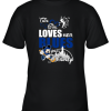 This Girl Love Her St. Louis Blues And Mickey Disney Youth T-Shirt –