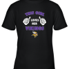 This Girl Loves Her Minnesota Viking Youth T-Shirt –