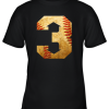 Three Up Three Down Baseball 3 Up 3 Down Youth T-Shirt –