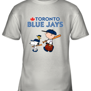 Toronto Blue Jays Let’s Play Baseball Together Snoopy MLB Youth T-Shirt –