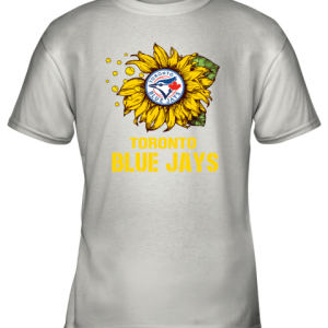 Toronto Blue Jays Sunflower Mlb Baseball Youth T-Shirt –