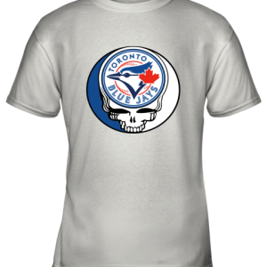 Toronto Blue Jays The Grateful Dead Baseball MLB Mashup Youth T-Shirt –
