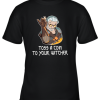 Toss A Coin To Your Witcher Salt Bae Geralt Youth T-Shirt –