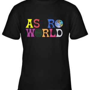 Travis Scott Astroworld White Tour Off Concert Merch Hip Hop Youth T-Shirt –