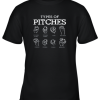 Types Of Pitches Softball Baseball Team Sport Youth T-Shirt –