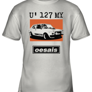 U’ 127 My Oesais 127 Abarth Car Oesais Youth T-Shirt –