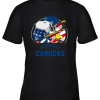 Vancouver Canucks Ice Hockey Snoopy And Woodstock NHL Youth T-Shirt –
