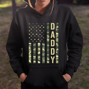 Veteran Shirt Proud Daddy Military Veteran Soldier Fathers day 2021 Flag T Shirt Itees Global 4