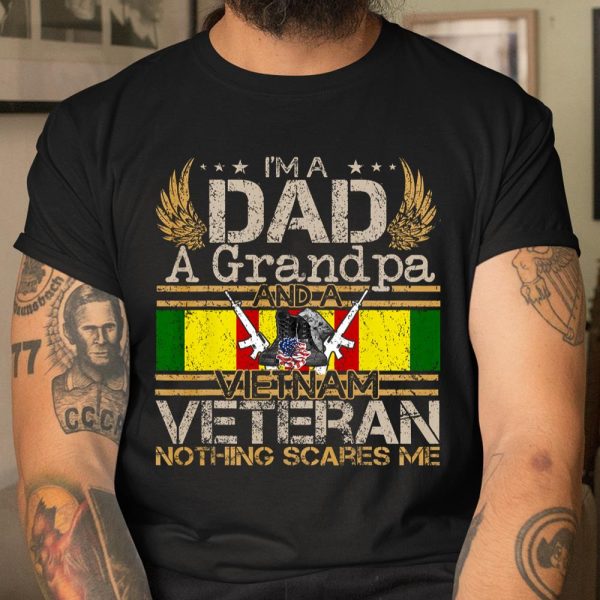 Vietnam War Veteran U S Army Retired Soldier Gift Mom Dad T Shirt  Itees Global