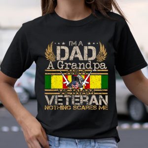 Vietnam War Veteran U S Army Retired Soldier Gift Mom Dad T Shirt Itees Global 2