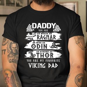 Viking Daddy As Odin As Thor Father Day T Shirt Itees Global 1