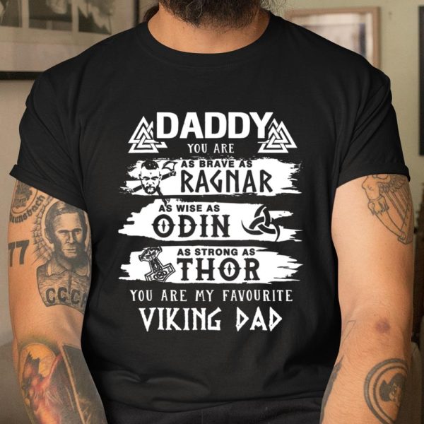 Viking Daddy As Odin As Thor Father Day T Shirt  Itees Global