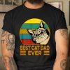 Vintage Best Cat Dad Ever Funny Cat Daddy Father Day Gift T Shirt  Itees Global