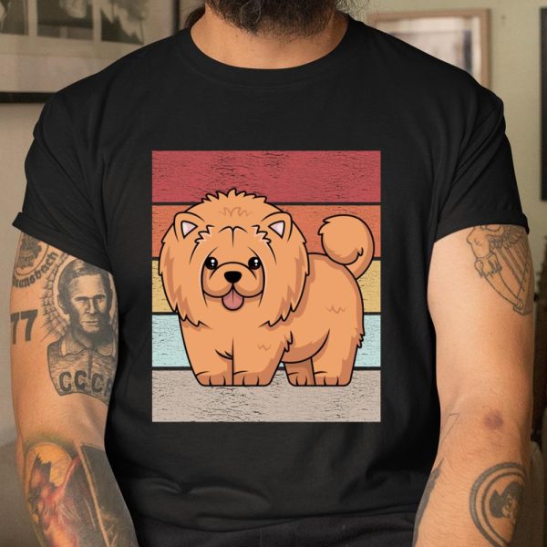 Vintage Chow Chow Dog Mom Retro Chow Chow Dog Dad T Shirt  Itees Global