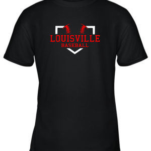 Vintage Louisville Baseball Kentucky Gift Youth T-Shirt –