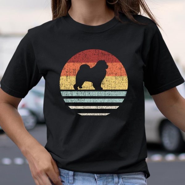 Vintage Retro Chow Chow Dog Mom Dad Cute Dog Lover Owner T Shirt  Itees Global