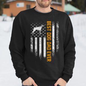 Vintage USA Best Doberman Pinscher Dad Ever American Flag T Shirt Itees Global 3