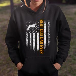 Vintage USA Best Doberman Pinscher Dad Ever American Flag T Shirt Itees Global 4