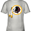 Washington Redskins NFL Pro Line by Fanatics Branded Gray Victory Youth T-Shirt –