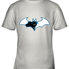 We Are The Carolina Panthers Batman NFL Mashup Youth T-Shirt –