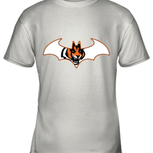 We Are The Cincinnati Bengals Batman NFL Mashup Youth T-Shirt –
