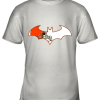 We Are The Cleveland Browns Batman NFL Mashup Youth T-Shirt –