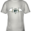 We Are The Green Bay Packers Batman NFL Mashup Youth T-Shirt –