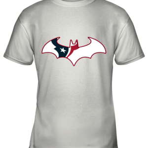 We Are The Houston Texans Batman NFL Mashup Youth T-Shirt –