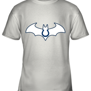 We Are The Indianapolis Colts Batman NFL Mashup Youth T-Shirt –