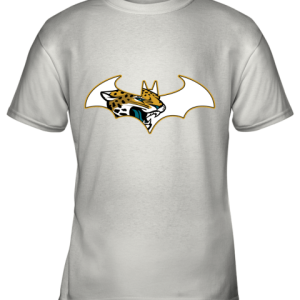 We Are The Jacksonville Jaguars Batman NFL Mashup Youth T-Shirt –