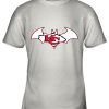 We Are The Kansas City Chiefs Batman NFL Mashup Youth T-Shirt –