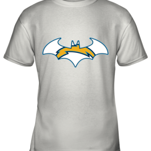 We Are The Los Angeles Chargers Batman NFL Mashup Youth T-Shirt –