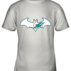 We Are The Miami Dolphins Batman NFL Mashup Youth T-Shirt –