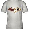 We Are The Washington Redskins Batman NFL Mashup Shirts Youth T-Shirt –