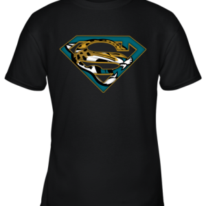 We Are Undefeatable Jacksonville Jaguars x Superman NFL Youth T-Shirt –