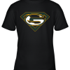 We Are Undefeatable The Green Bay Packers x Superman NFL Youth T-Shirt –