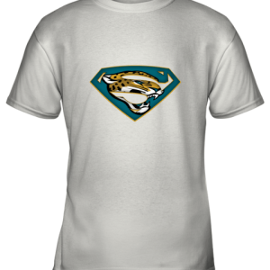 We Are Undefeatable The Jackville Jaguar x Superman NFL Youth T-Shirt –