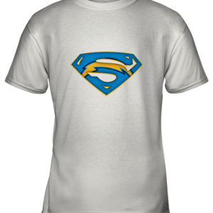 We Are Undefeatable The Los Angeles Chargers x Superman NFL Youth T-Shirt –