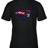 We Are Undefeatable The New England Patriots x Superman NFL Youth T-Shirt –