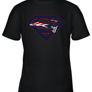 We Are Undefeatable The New England Patriots x Superman NFL Youth T-Shirt –