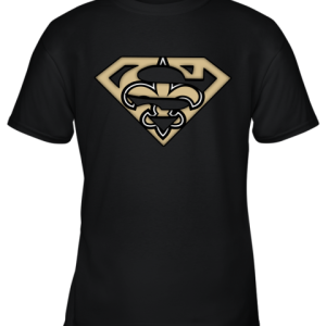 We Are Undefeatable The New Orleans Saints x Superman NFL Youth T-Shirt –