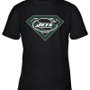 We Are Undefeatable The New York Jets x Superman NFL Youth T-Shirt –