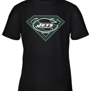 We Are Undefeatable The New York Jets x Superman NFL Youth T-Shirt –