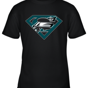We Are Undefeatable The Philadelphia Eagles x Superman NFL Youth T-Shirt –