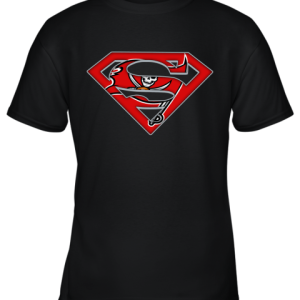 We Are Undefeatable The Tampa Bay Buccaneers x Superman NFL Youth T-Shirt –