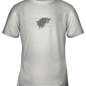 When The Snows Fall And The White Winds Blow Youth T-Shirt –